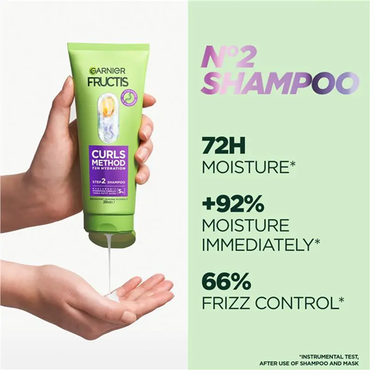 Garnier Fructis Curls Method Hydration Shampoo 200ml