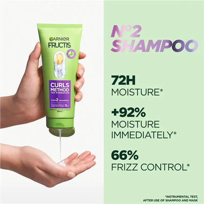 Garnier Fructis Curls Method Hydration Shampoo 200ml