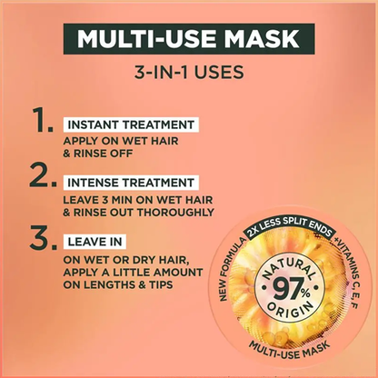 Garnier Fructis Glossy Pineapple Hair Food for Long, Dull Hair 390ml