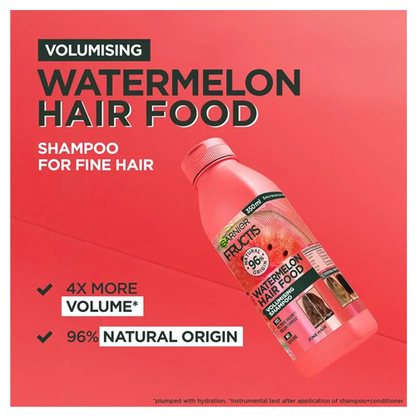 Garnier Fructis Hair Food Watermelon Shampoo for Fine Hair 350ml