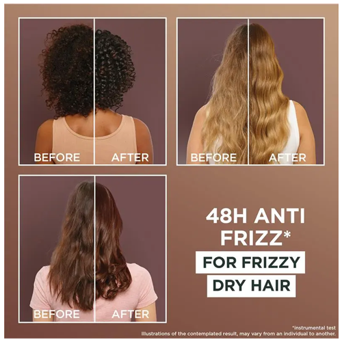 Garnier Fructis Macadamia Hair Food Shampoo for Dry, Frizzy Hair 350ml