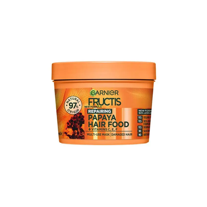 Garnier Fructis Repairing Papaya Hair Food for Damaged Hair 390ml