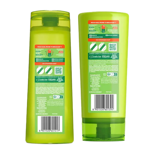 Garnier Fructis Vitamin C and Strength Reinforcing Shampoo and Conditioner 315ml