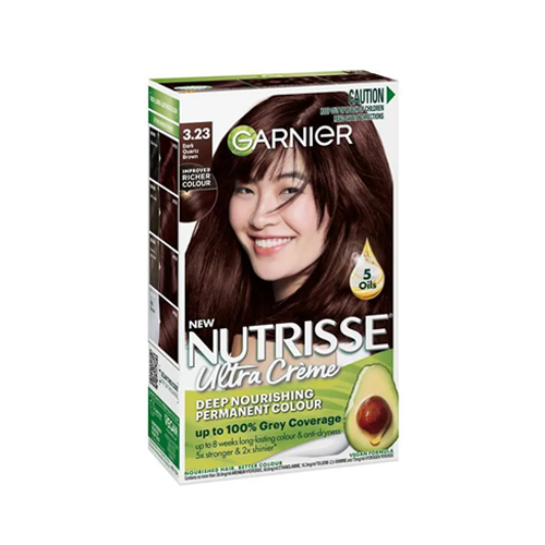 Garnier Nutrisse Ultra Creme Permanent Hair Color 3.23 Dark Quartz Brown