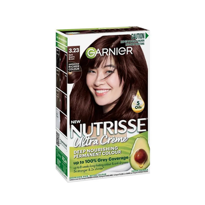 Garnier Nutrisse Ultra Creme Permanent Hair Color 3.23 Dark Quartz Brown