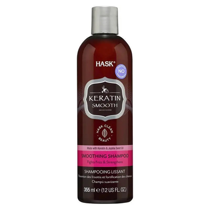 Hask Keratin Smoothing Shampoo 355ml