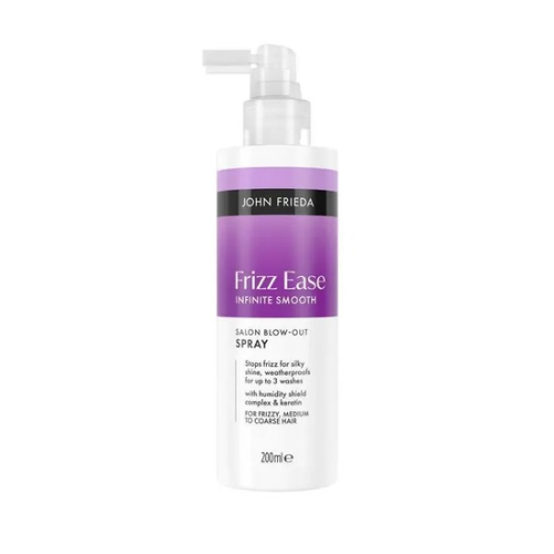 John Frieda Infinite Smooth Salon Blow-Out Spray 200ml