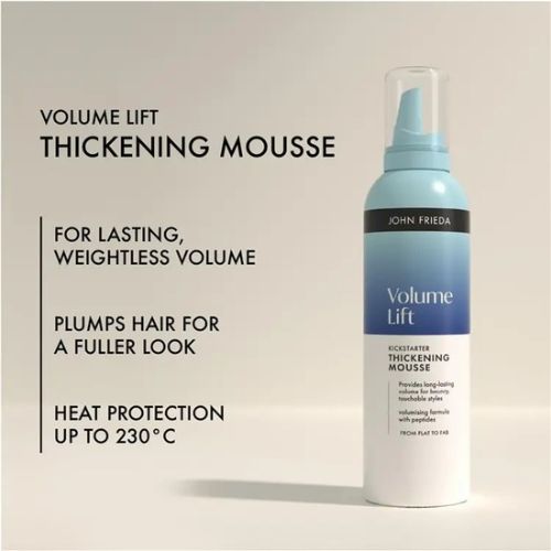 John Frieda Volume Lift Kickstarter Thickening Mousse 200ml