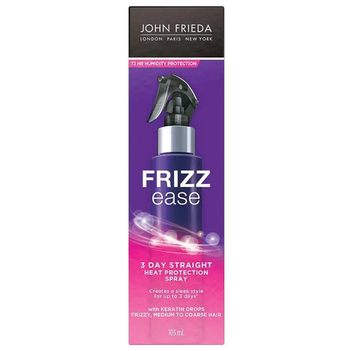 John Frieda Frizz Ease 3 Day Straight Heat Protection Spray 103ml
