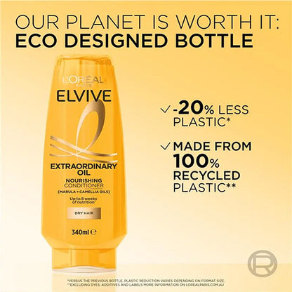 L'Oreal Elvive Extraordinary Oils Nourishing Shampoo and Conditioner 340ml