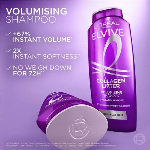 L'Oréal Paris Elvive Collagen Lifter Volumising Shampoo & Conditioner 300ml