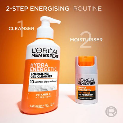 L'Oréal Paris Men Expert Hydra Energetic Energising Gel Cleanser 260mL