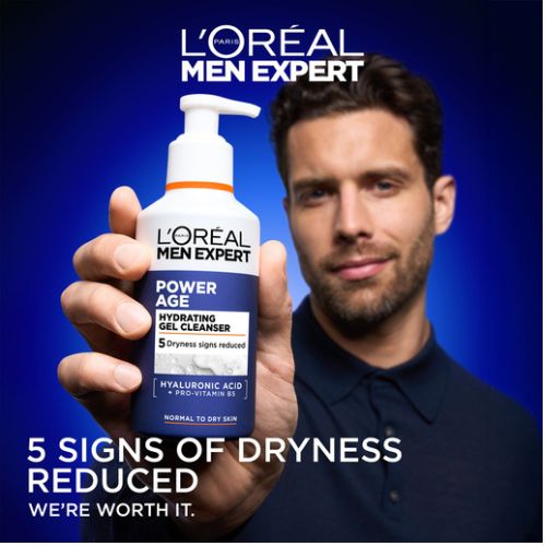 L'Oréal Paris Men Expert Power Age Hydrating Gel Cleanser 260mL