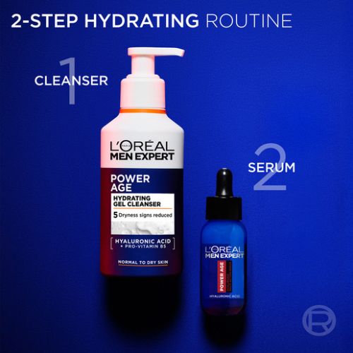 L'Oréal Paris Men Expert Power Age Hydrating Gel Cleanser 260mL
