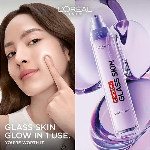 L'Oreal Revitalift Filler Glass Skin Liquid Cream 50ml