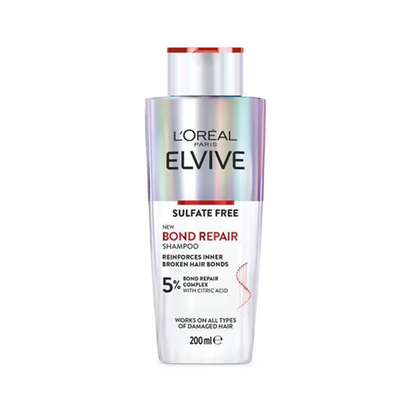 L'Oreal Elvive Sulfate Free Bond Repair Shampoo for Damaged 200ml