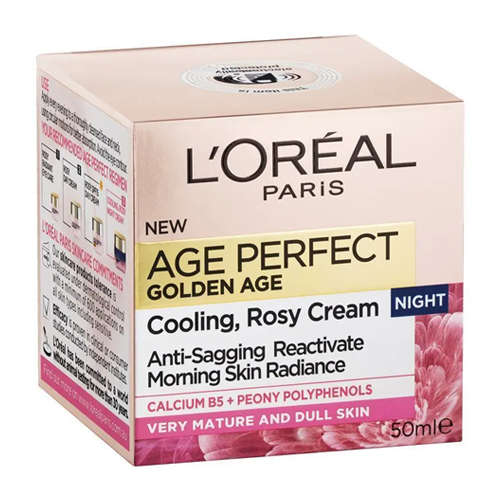 L'Oreal Paris Age Perfect Golden Age Re Densifying Night Cream 50ml