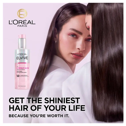 L'Oreal Paris Elvive Glycolic Gloss Leave in Serum 150ml