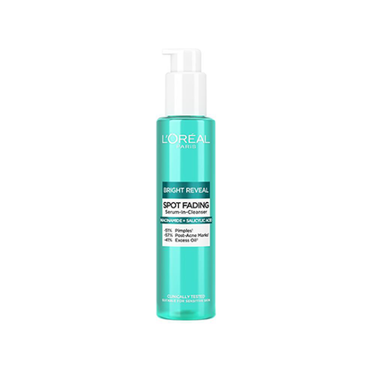L'Oreal Bright Reveal Spot Fading Serum In Cleanser 150ml