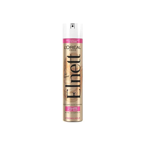 L'Oreal Elnett Strong Hold Volume Flatt Hair Spray with Vitamin C 400ml