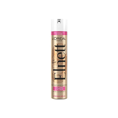 L'Oreal Elnett Strong Hold Volume Flatt Hair Spray with Vitamin C 400ml