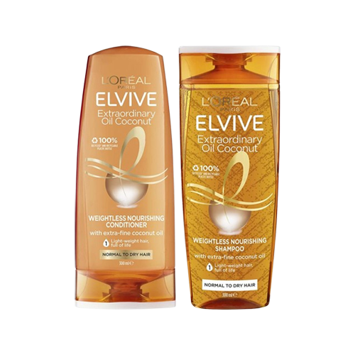 L'Oreal Elvive Extraordinary Oil Coconut Shampoo & Conditioner 300ml