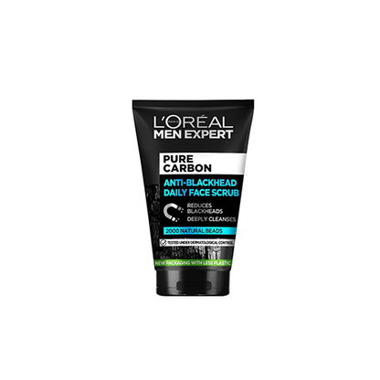 L'Oreal Men Expert Pure Carbon Anti Blackhead Daily Face Scrub 100ml