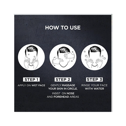 L'Oreal Men Expert Pure Carbon Anti Blackhead Daily Face Scrub 100ml