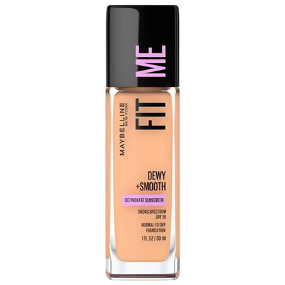 Maybelline Fit Me Dewy Smooth Foundation With SPF 18