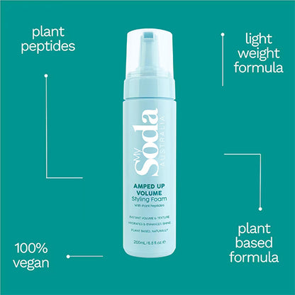 My Soda Amped Up Volume Styling Foam for Fine Flat Hair 200ml