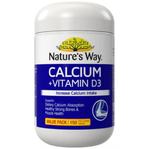 Nature's Way Calcium + Vitamin D3 150 Tablets