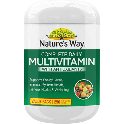 Nature's Way Complete Daily Multivitamin 250 Tablets
