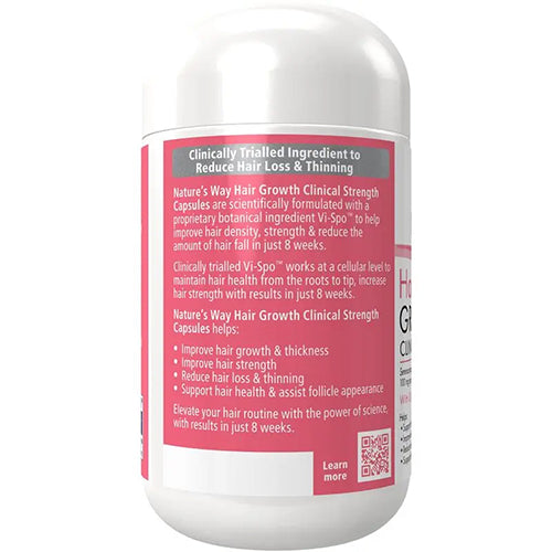 Nature's Way Hair Growth Clinical Strength 40 Capsules