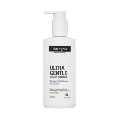 Neutrogena Ultra Gentle Creamy Cleanser for Sensitive Skin 200ml