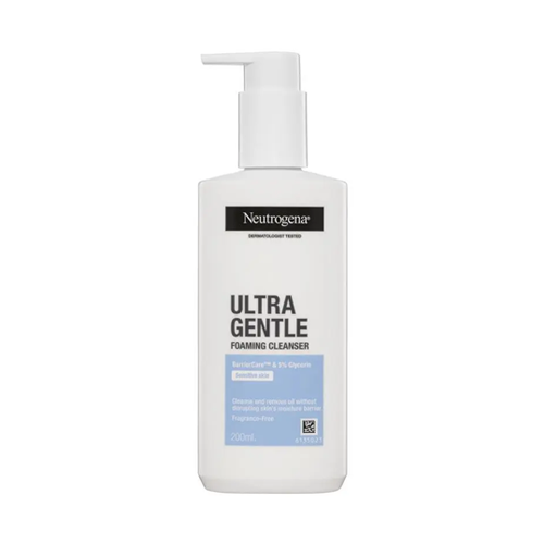 Neutrogena Ultra Gentle Foaming Cleanser for Sensitive Skin 200ml