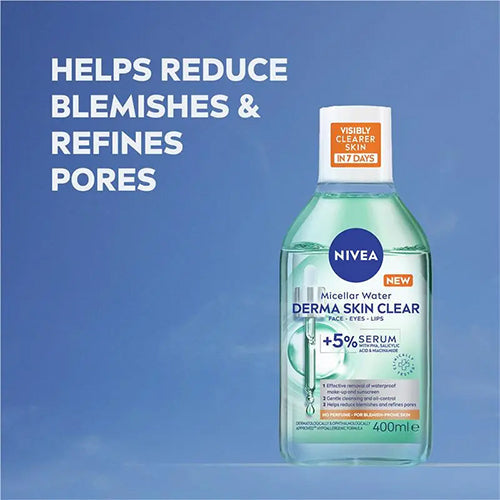 Nivea Derma Skin Clear Micellar Water 400ml