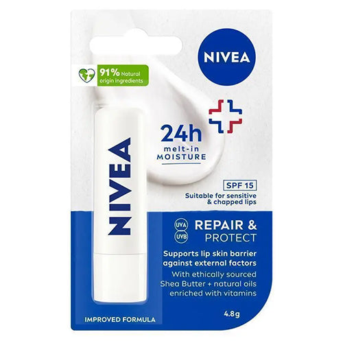 Nivea Repair and Protect SPF 15 Moisturizing Lip Balm
