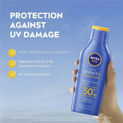 Nivea Sun Protect and Moisture Lock SPF 50+ Sunscreen Lotion 200ml
