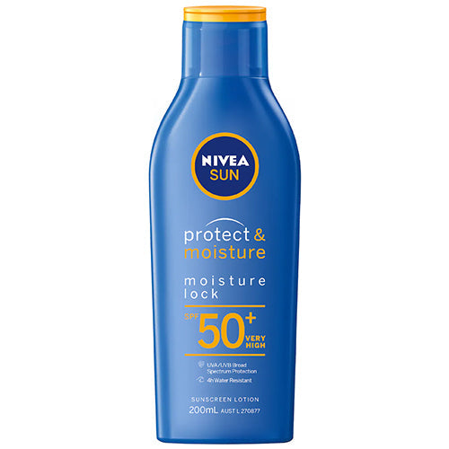 Nivea Sun Protect and Moisture Lock SPF 50+ Sunscreen Lotion 200ml
