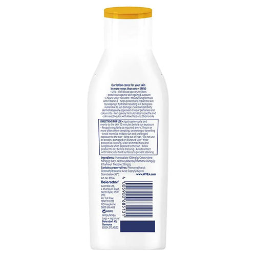 Nivea Sun Sensitive Protect SPF 50 Sunscreen Lotion 200ml