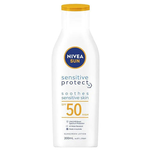 Nivea Sun Sensitive Protect SPF 50 Sunscreen Lotion 200ml