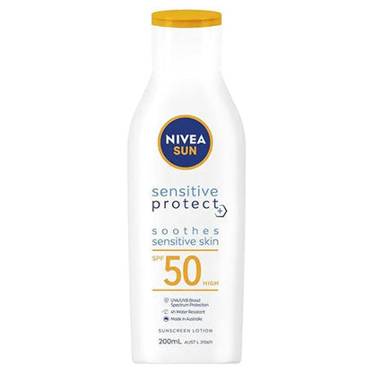 Nivea Sun Sensitive Protect SPF 50 Sunscreen Lotion 200ml