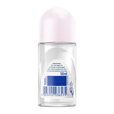 Nivea Black and White Invisible Clear Antiperspirant Roll On 50ml