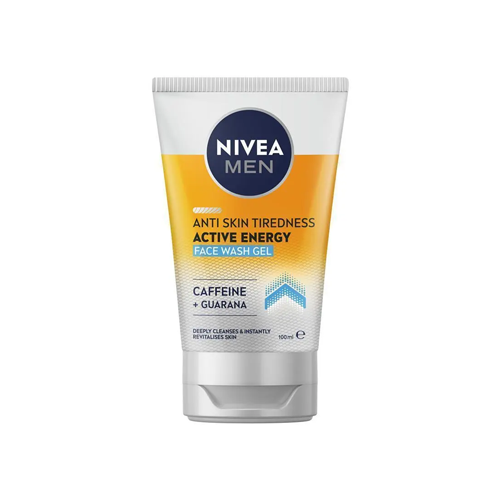Nivea Men Active Energy Face Wash Gel 100ml