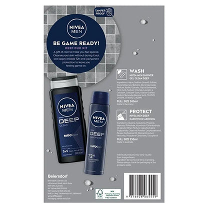 Nivea Men Be Game Ready Deep Duo Kit