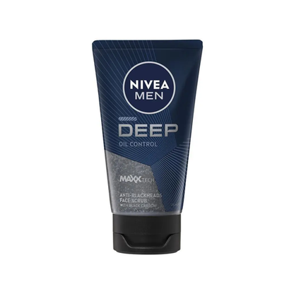 Nivea Men Deep Oil Control Anti Blackhead Scrub 75ml