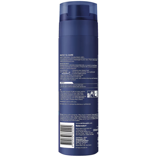 Nivea Men Protect & Care Moisturizing Shaving Gel 200ml
