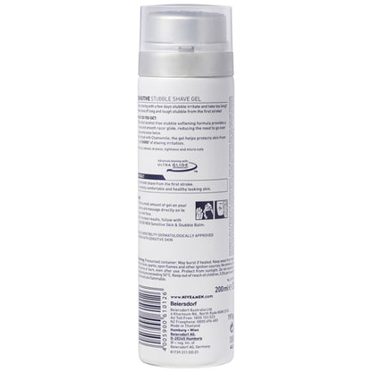 Nivea Men Sensitive Anti Irritation Stubble Shaving Gel 200ml
