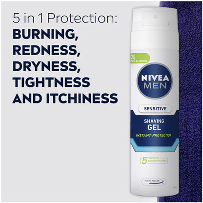 Nivea Men Sensitive Shaving Gel 200ml
