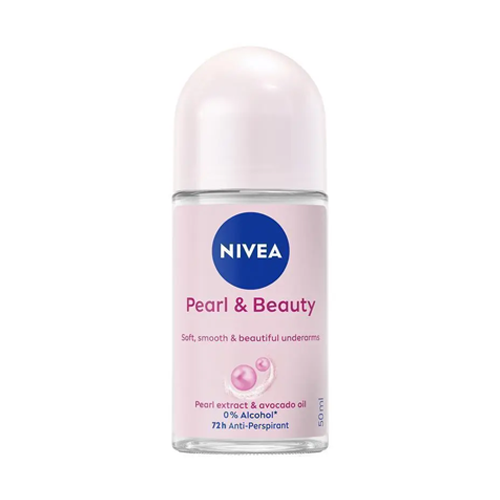 Nivea Pearl and Beauty Antiperspirant Roll On 50ml